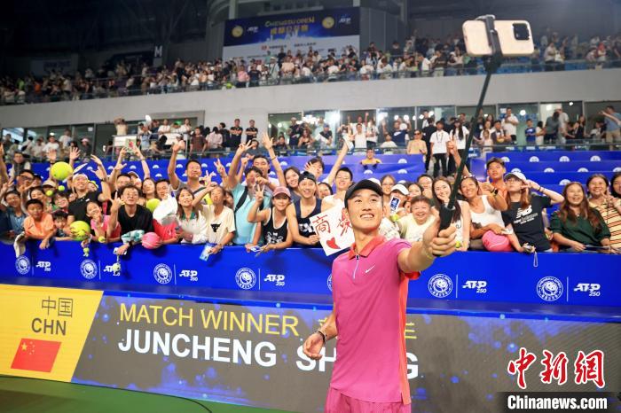 商竣程再胜布勃利克,晋级成都ATP250公开赛四强