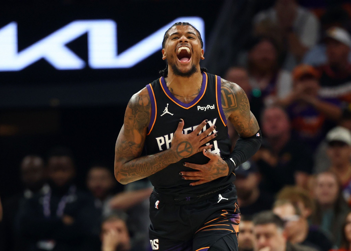 太阳无限换防战术击溃勇士 杰伦·格林36分助球队